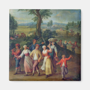 Imã Recolhendo a colheita