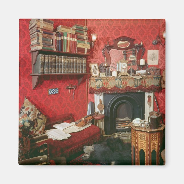 Imã Reconstrução da sala de Sherlock Holmes (Frente)