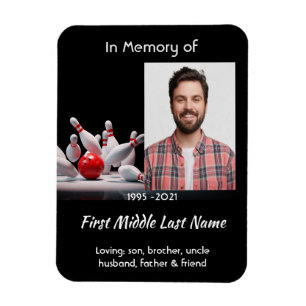 Ímã Recordação Memorial de Boliche