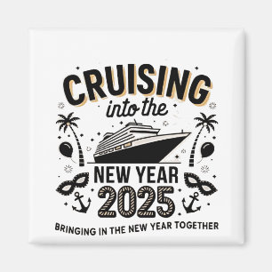 Imã Recordações do Fazer Cruising 2025 Juntos Família