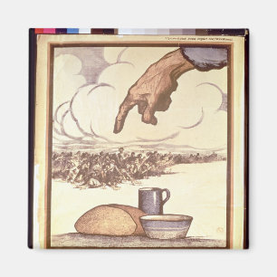 Imã Recorde o com fome! , poster, 1921