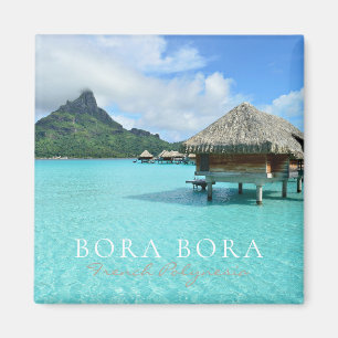 Imã Recurso de Overwater em Bora Bora. Polinésia