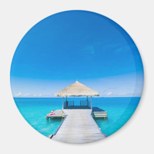 Imã Recurso tropical da praia do paraíso, Maldives