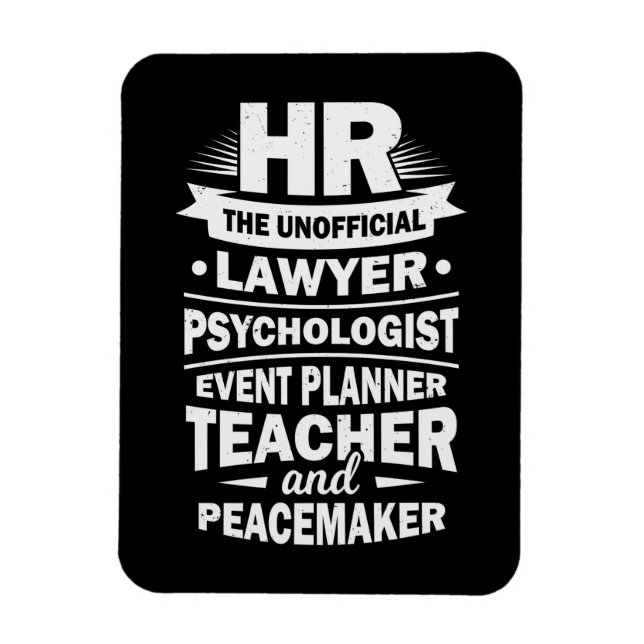 Ímã Recursos humanos orgulhosos (Vertical)