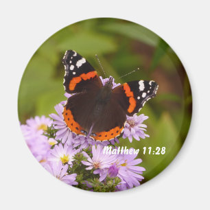 Imã Red Admiral butterfly Magnet
