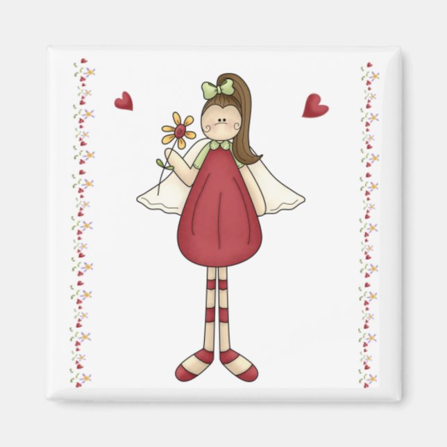 Imã Red_Angel Magnet (Frente)