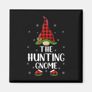 Imã Red Buffalo Plaid Matching The Hunting Gnome Chris