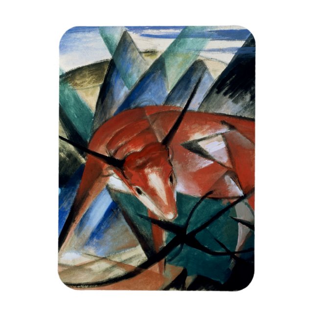 Ímã Red Bull (guache no papel) (Vertical)