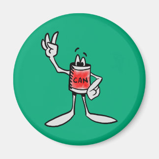 Imã Red Can Creature Kitchen Fridge Magnet