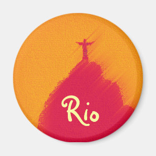 Imã Red Corcovado Rio-Brasil
