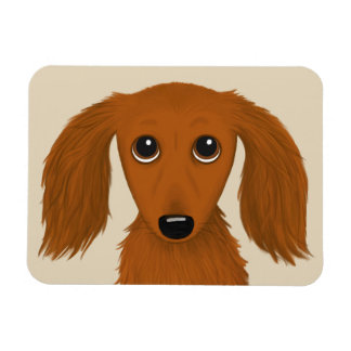 Ímã Red Dachshund de Longa Distância | Cachorro de Car