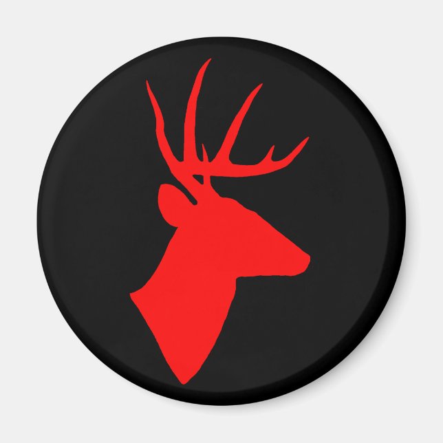 Imã Red Deer Magnet (Frente)