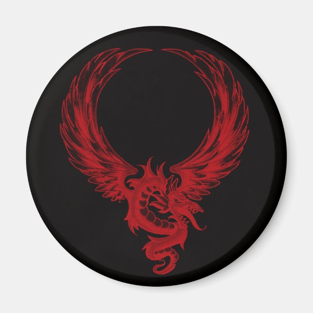 Imã Red Dragon Ryuu Magnet (Frente)