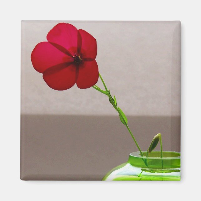 Imã Red Floral (Frente)