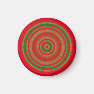 Imã Red Green Gold Rings