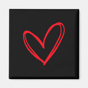 Imã Red Heart Legal Love Hearic Namorados Uni