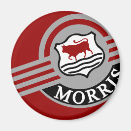 Imã Red Morris Minor Fridge