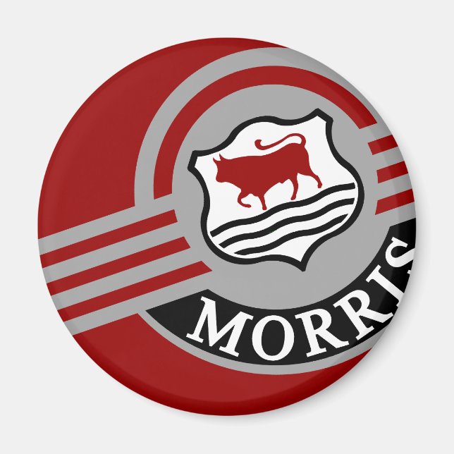 Imã Red Morris Minor Fridge (Frente)