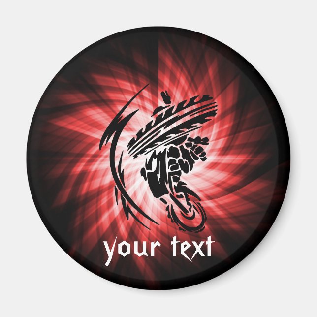 Imã Red Motocross (Frente)