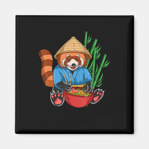 Imã Red Panda Ramen Cook Men Mulheres Crianças Ramen G