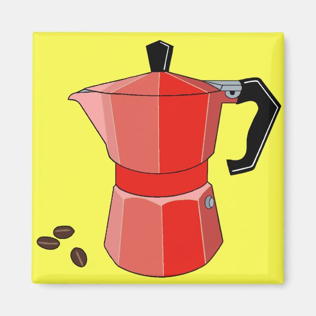 Imã Red Rainbow Espresso (Frente)