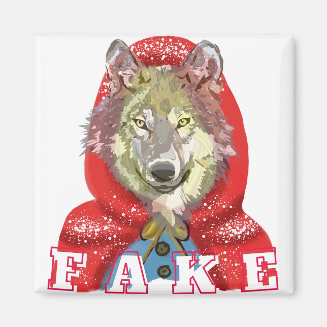 Imã Red Riding Hood Fake (Frente)