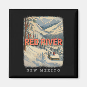 Imã Red River New Mexico Nm Skiing Extravaganza Sd778