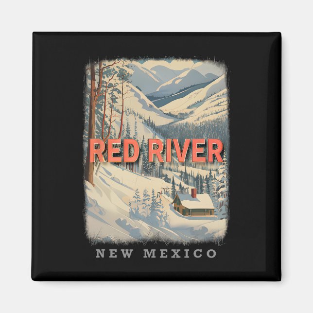 Imã Red River New Mexico Nm Skiing Extravaganza Sd778 (Frente)