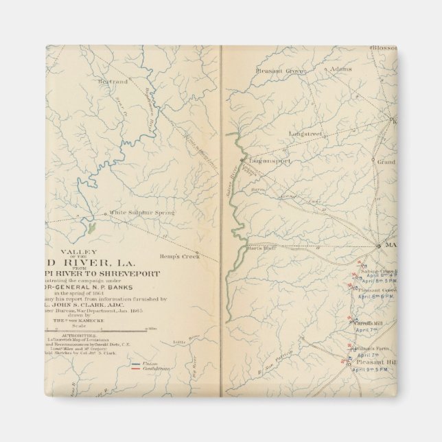 Imã Red River Valley, La (Frente)