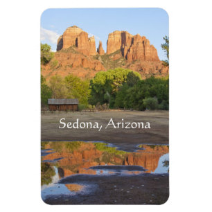 Ímã Red Rock Cruzando Sedona, Arizona.