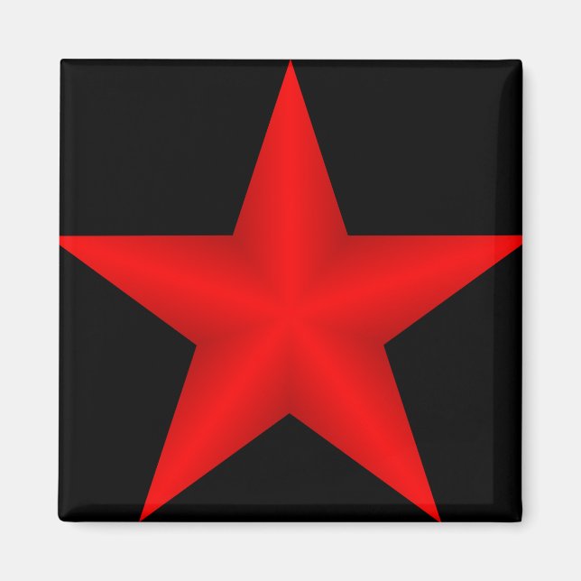 Imã Red Star Magnet (Frente)