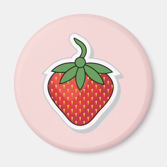 Imã Red Sweet Strawberry (Frente)