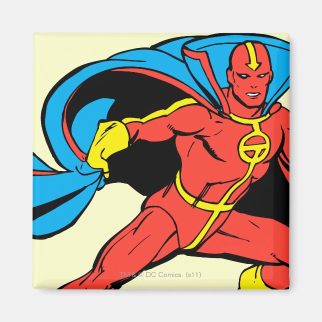 Imã Red Tornado Cape Pose (Frente)