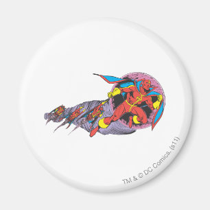 Imã Red Tornado Em Movimento Vento