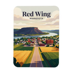 Ímã Red Wing EUA