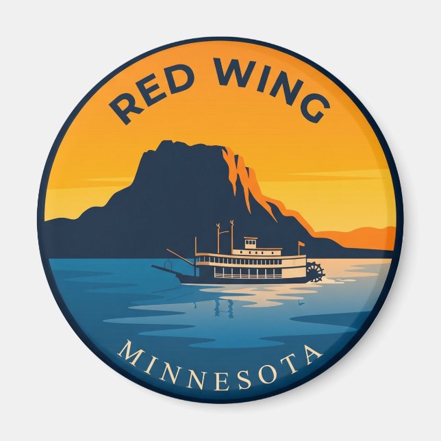 Imã Red Wing Minnesota (Frente)