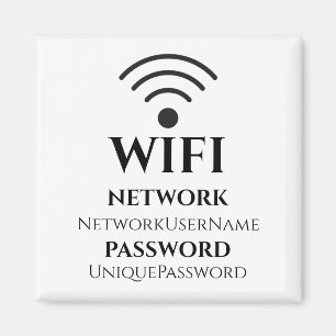 Imã Rede WiFi Moderna e Senha
