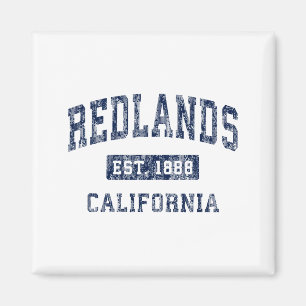 Imã Redlands Califórnia Ca Vintage Estabelecido Premiu