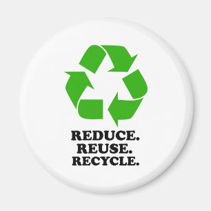 Imã Reduza, reúso, recicl - a vida verde