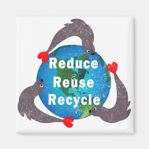 Imã Reduzir a reutilização do Reciclar