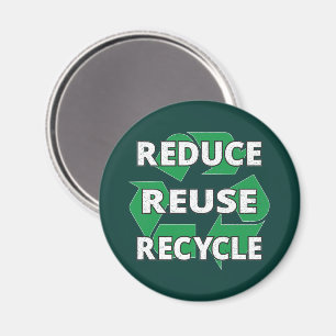 Imã Reduzir a reutilização do Reciclar Terra no dia a
