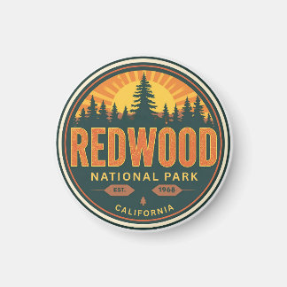 Imã Redwood natioonal state park, Coastal California