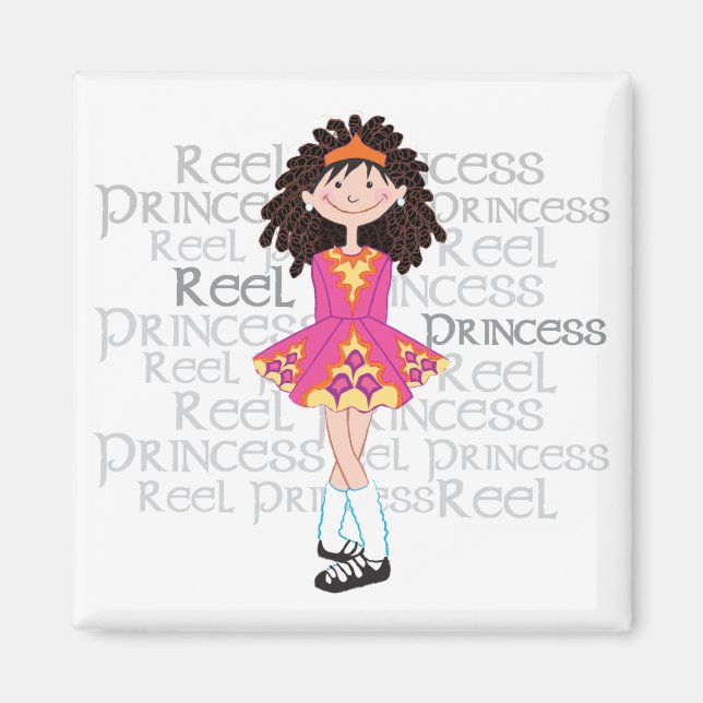 Imã Reel Brunette Magnet (Frente)