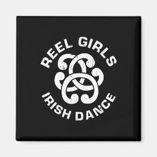 Imã Reel Girls Irish Dance Dancer Engraçado Irish Danc
