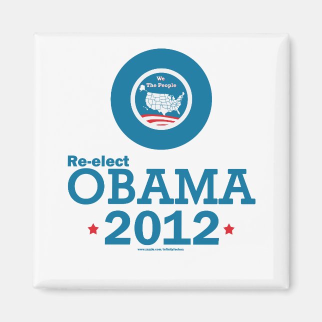 Imã Reeleger Obama 2012 (Frente)