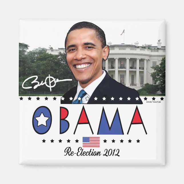 Imã Reeleger Presidente Obama Eleição 2012 (Frente)