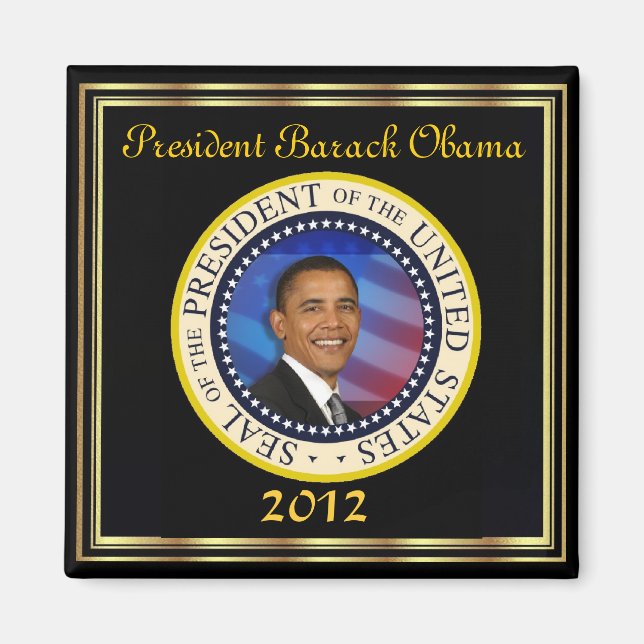 Imã Reeleição Do Presidente Obama 2012 (Frente)