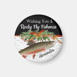 Imã Reely Fly Fishmas Natal de Pesca
