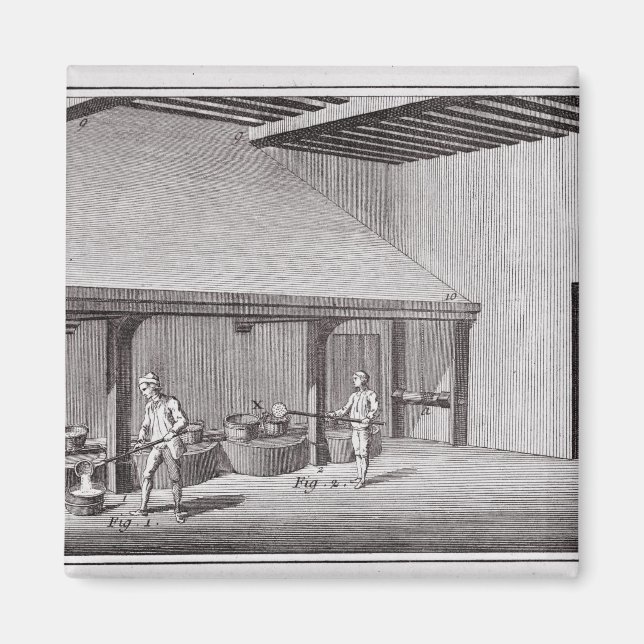 Imã Refinação do saltpeter (Frente)