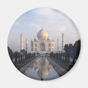 Imã Reflexão de Taj Mahal em Agra, Uttar Pradesh,